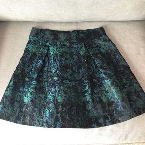 Banana Republic Patterned Mini Skirt